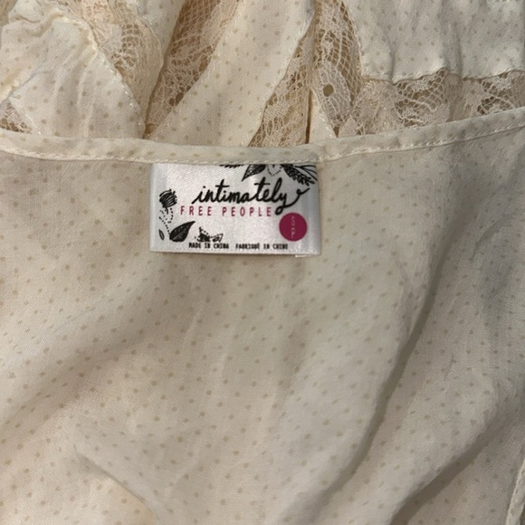 Free People Voile and Lace Trapeze Slip Dress/ Summer Dress
Sz Small - Picture 5 of 5